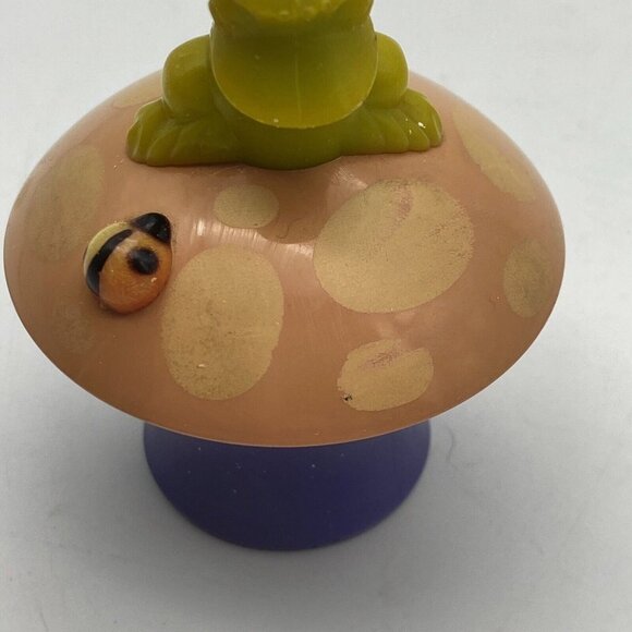 Avon Her Prettiness Cream Sachet Groovy Frog Ladybug Mushroom - .66 oz EMPTY VTG - Picture 11 of 12